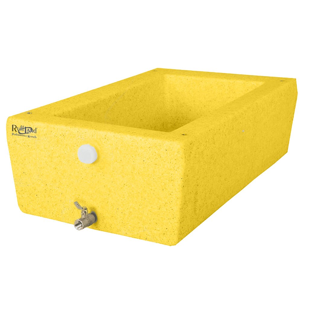 Ruff Land Kennels Ruff Land Kennel Water Topper Yellow – Hunting Dog Supply