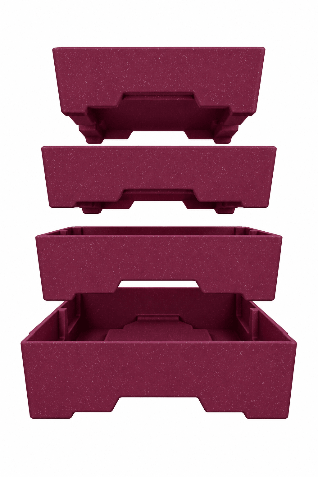 Ruff Land Kennels Tray and Gear Box Gen 2 Merlot - Lion Country Supply