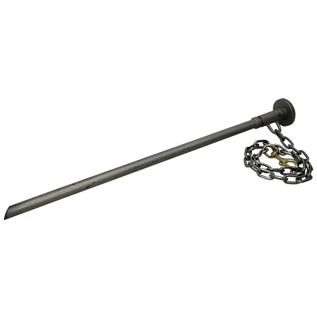 Lion Country Supply Stainless Steel Stakeout – Hunting Dog Supply