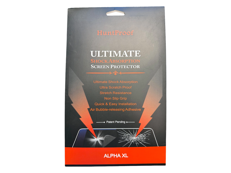 Huntproof Tempered Glass Screen Protector for Garmin Alpha XL