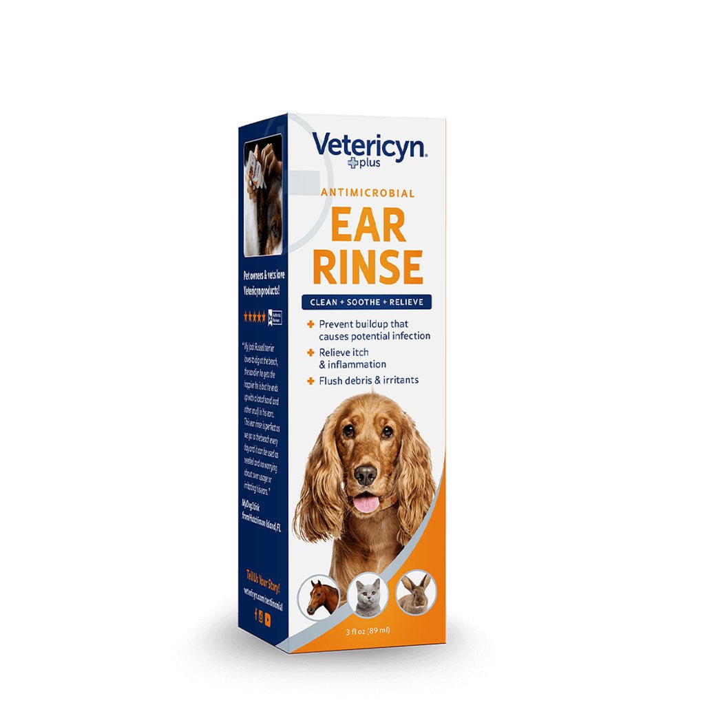 Vetericyn Plus All Animal Ear Rinse Packaging