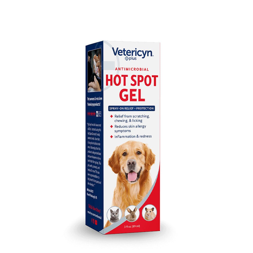 Vetericyn Plus Hot Spot Hydrogel - Soothing Relief for Dogs