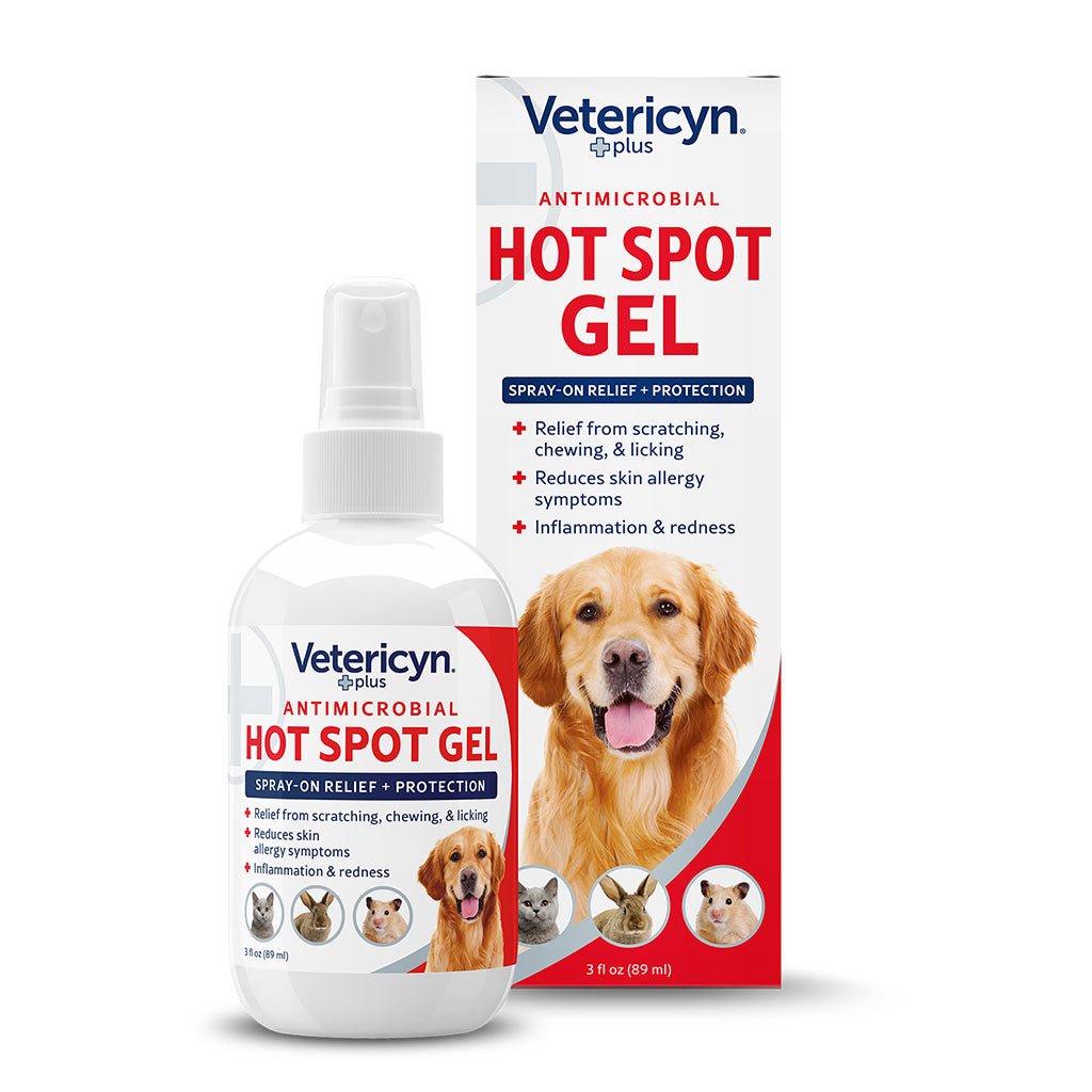 Vetericyn Plus Hot Spot Hydrogel - Soothing Relief for Dogs