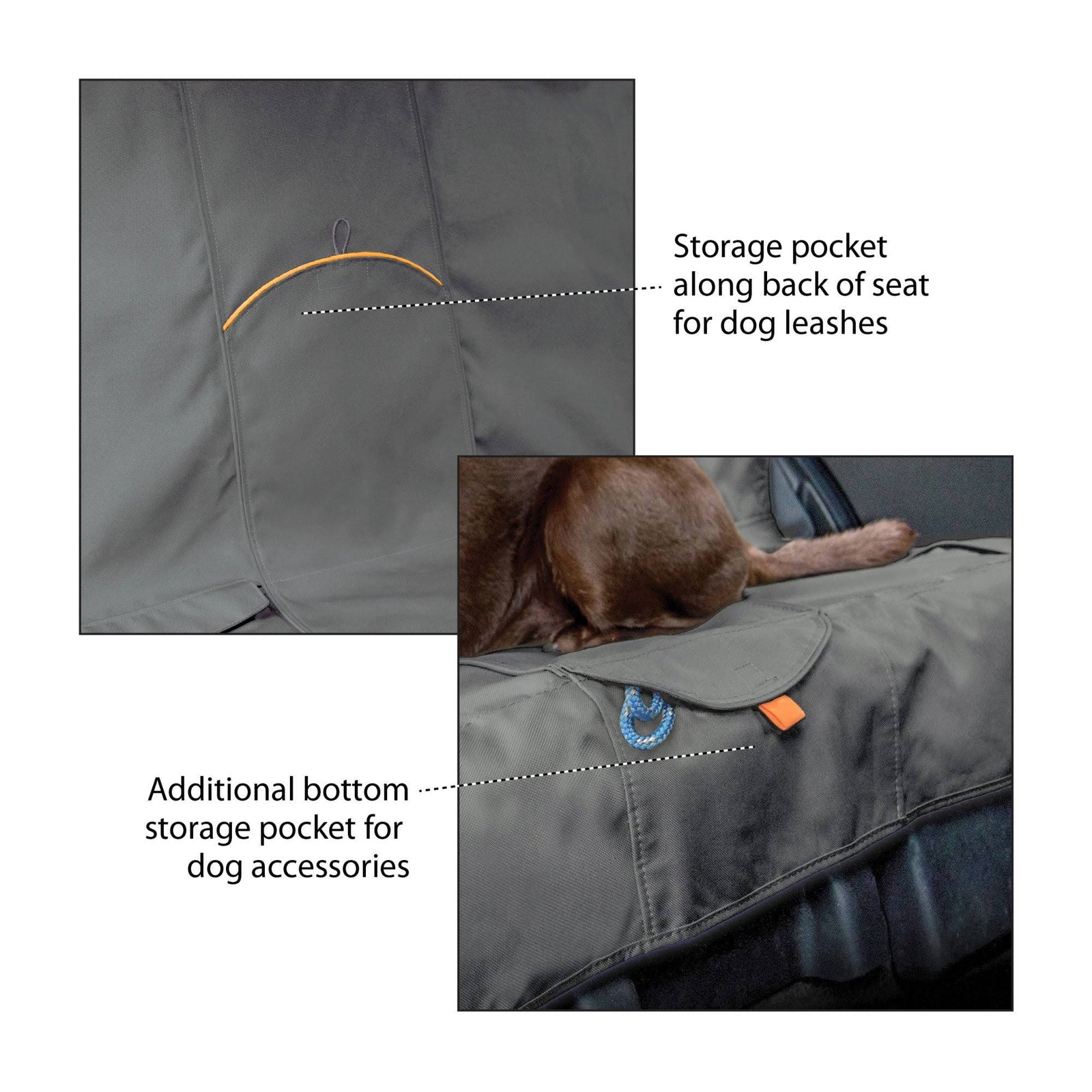 Kurgo Extended Bench Seat Cover - Lion Country Supply