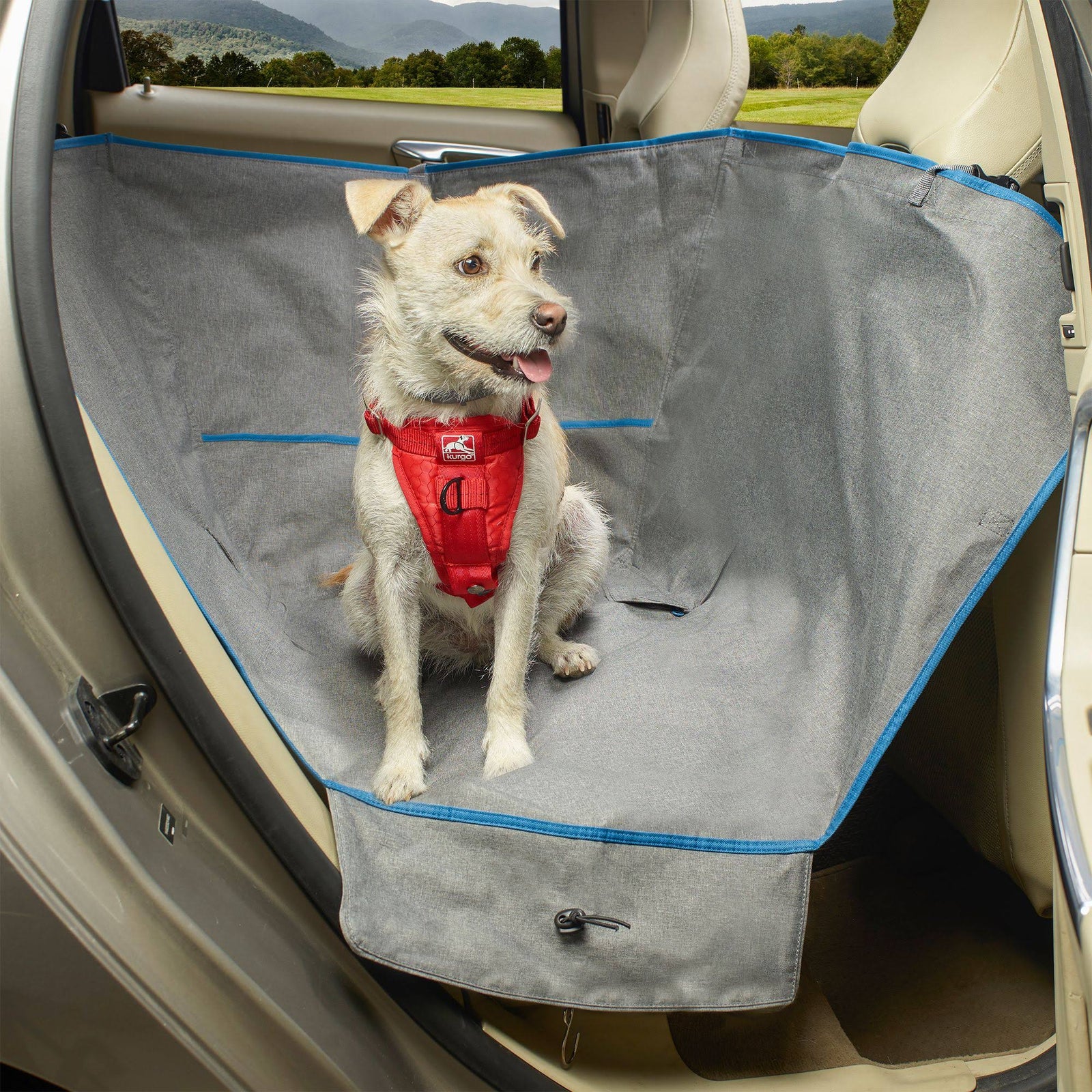 Kurgo Half Hammock Dog Seat Cover - Lion Country Supply