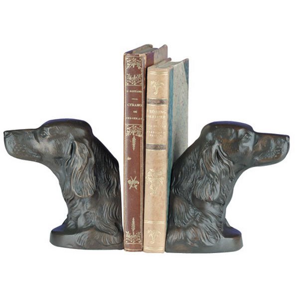 OK CASTING, LLC Setter Head Bookends – Hunting Dog Supply