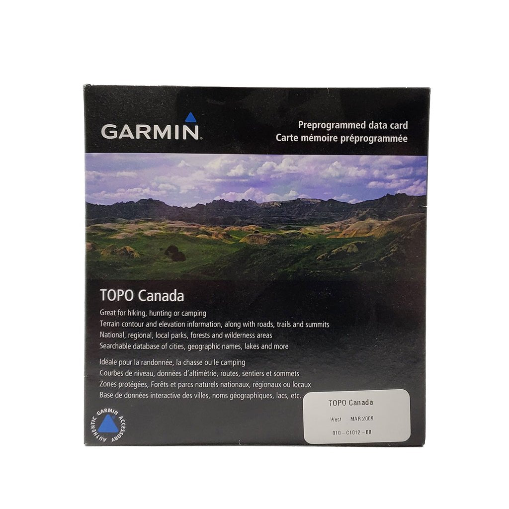 Garmin Astro Topo Micro SD - Canada - West – Hunting Dog Supply
