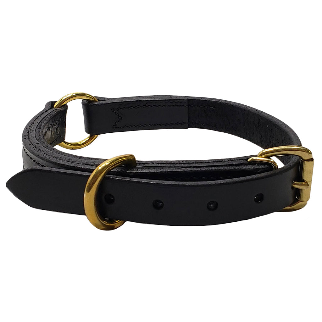 Lion Country Supply Belgian Bridle Leather Collar – Hunting Dog Supply