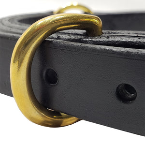 Belgian Bridle Leather Collar