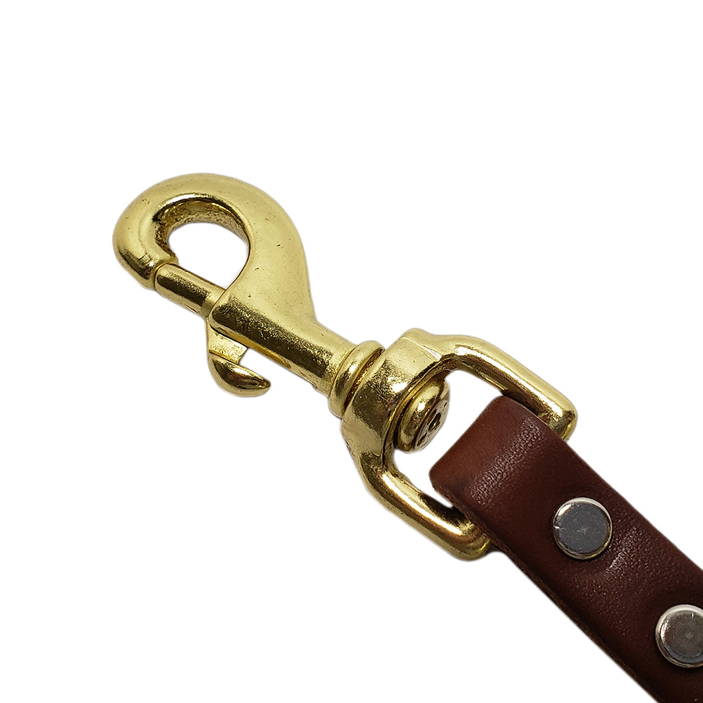 2-Dog Leather Coupler