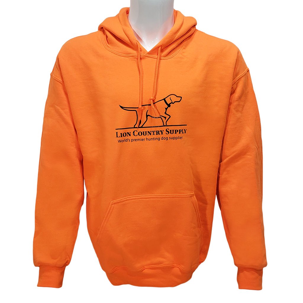 Lion Country Supply LCS Logo Hoodie – Hunting Dog Supply