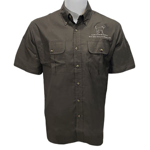 LCS Logo Vented Mesh Back Short Sleeve Shirt