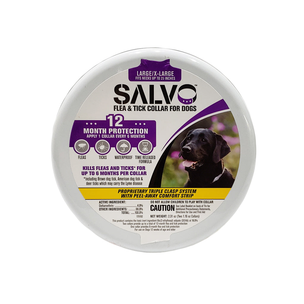 MWI Animal Health Salvo Flea and Tick Collar – Hunting Dog Supply