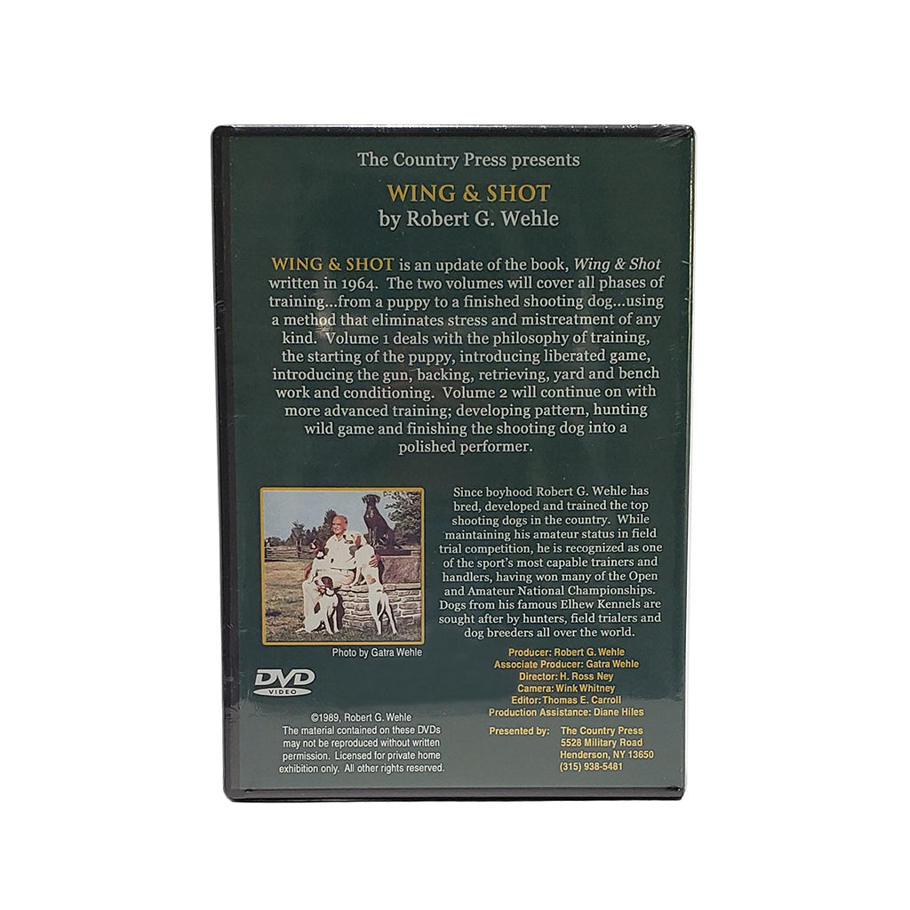 Wing and Shot Gun Dog Training