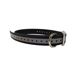 LCS LeatherFeel 1 Inch Reflective Cut To Length Collar