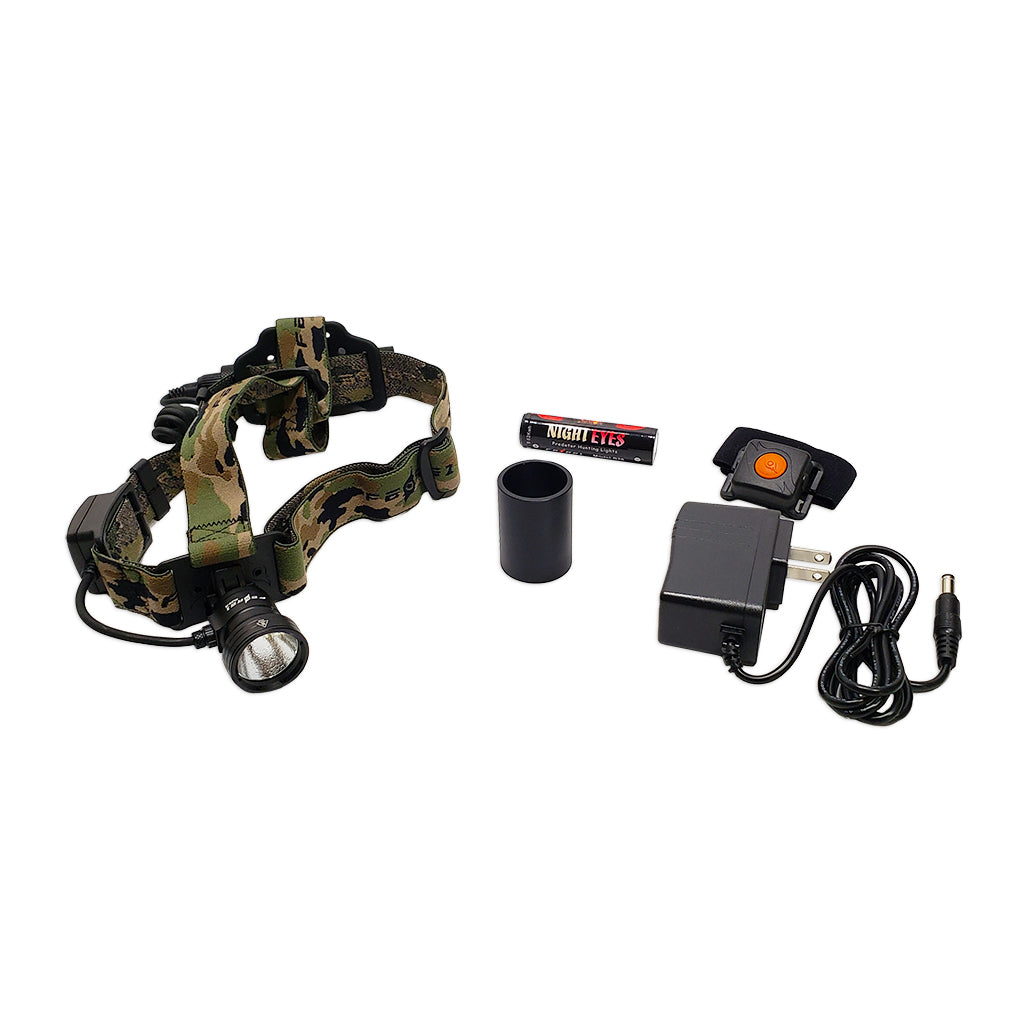 Night Eyes Wireless Remote Single Color Beam LED Headlamp Kit