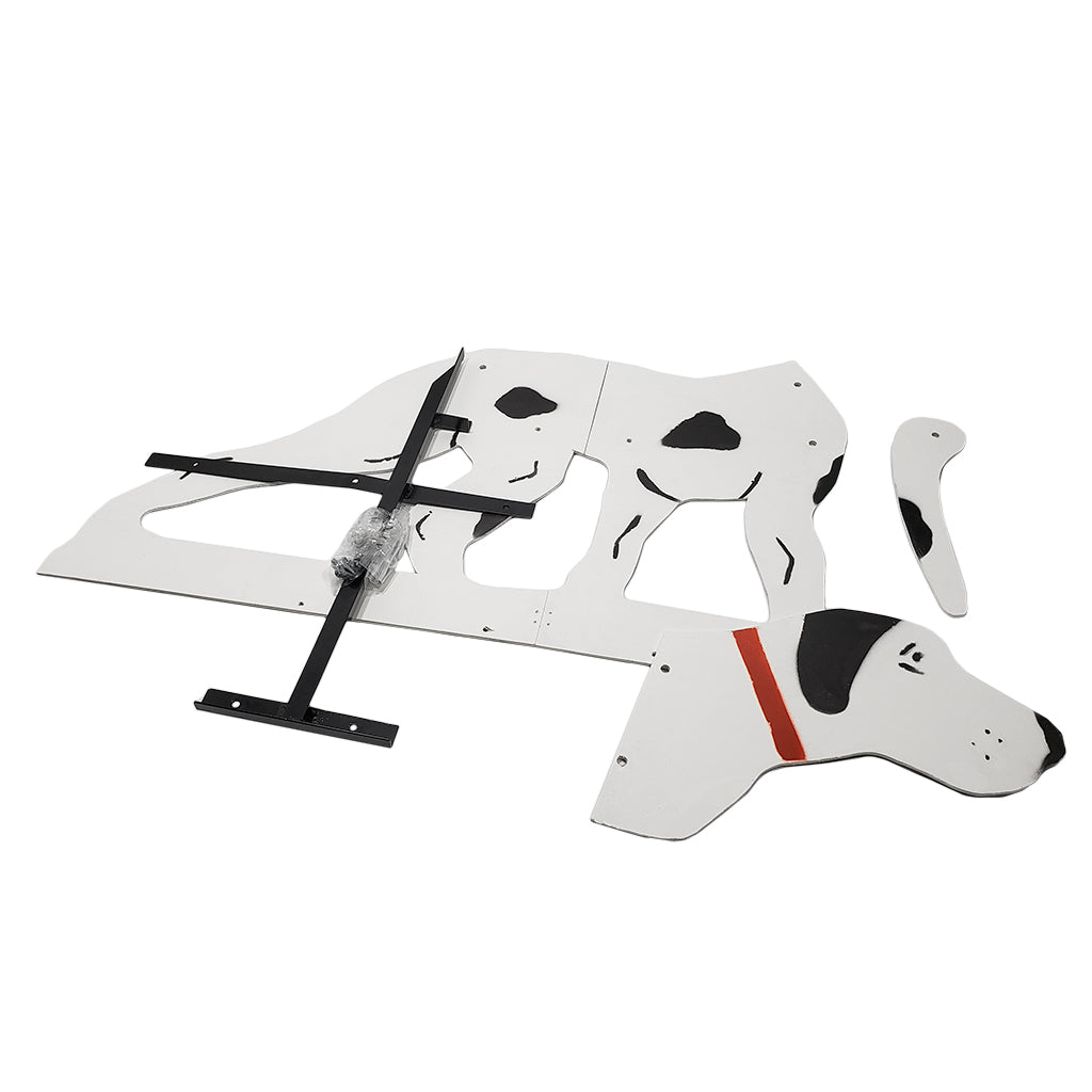 Stake-in Dog Silhouette