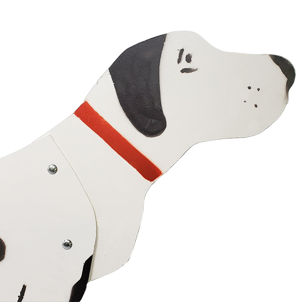 Stake-in Dog Silhouette