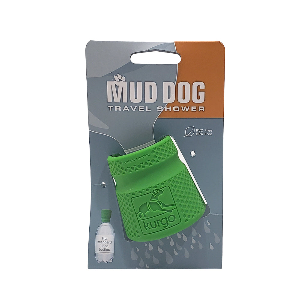 Kurgo Mud Dog Travel Shower - Grass Green