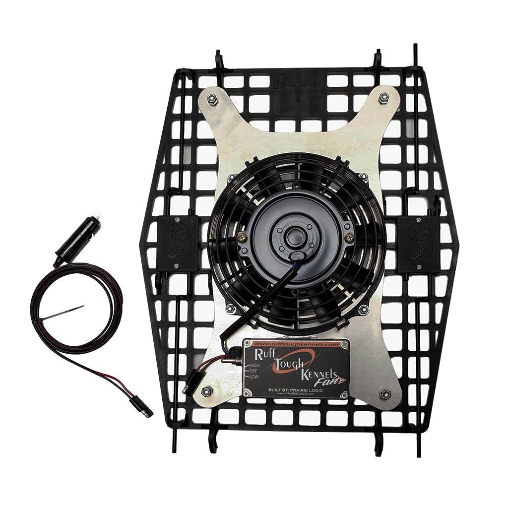 Ruff Land Kennel Turtle Plate 7 Inch Crate Fan