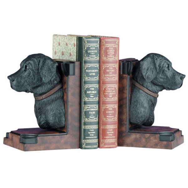 OK CASTING, LLC Black Lab Bookends – Hunting Dog Supply