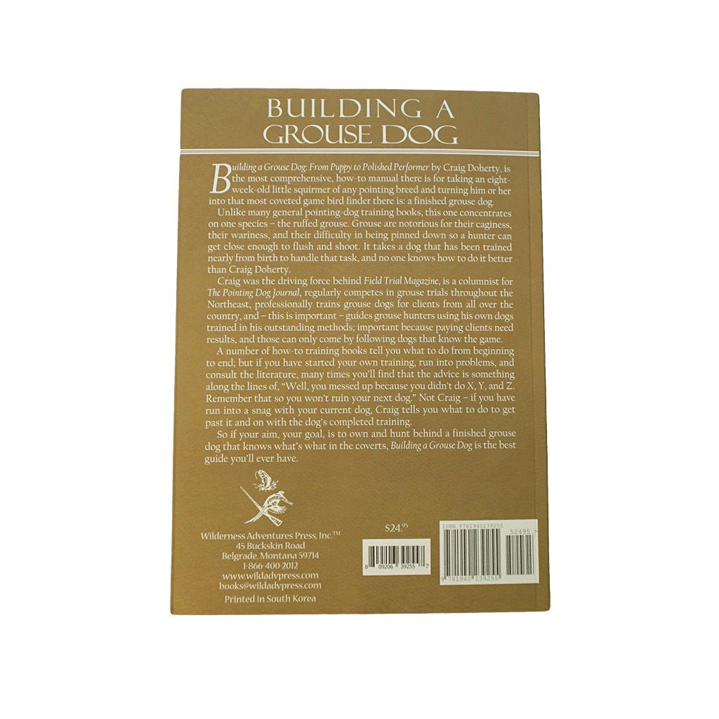 Building A Grouse Dog by Craig Doherty