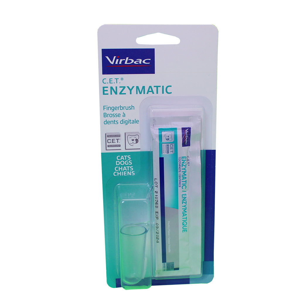 MWI Animal Health Virbac CET Fingerbrush Kit – Hunting Dog Supply