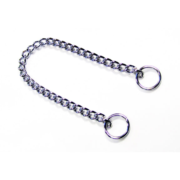flat link chain dog collar