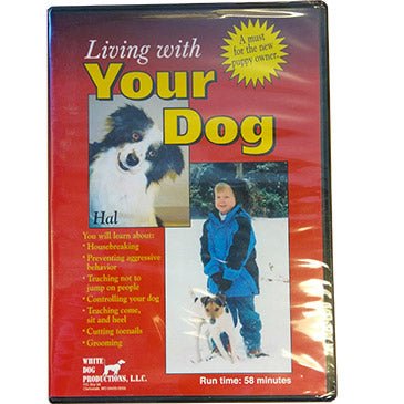 White Dog Productions Living With Your Dog – Hunting Dog Supply