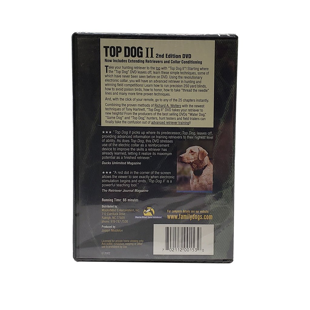 Top Dog Part 2 with Tony Hartnett | 2nd Edition | DVD