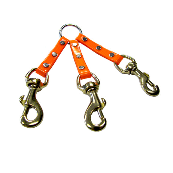 Omnipet LCS DayGlo 3-Dog Coupler – Hunting Dog Supply