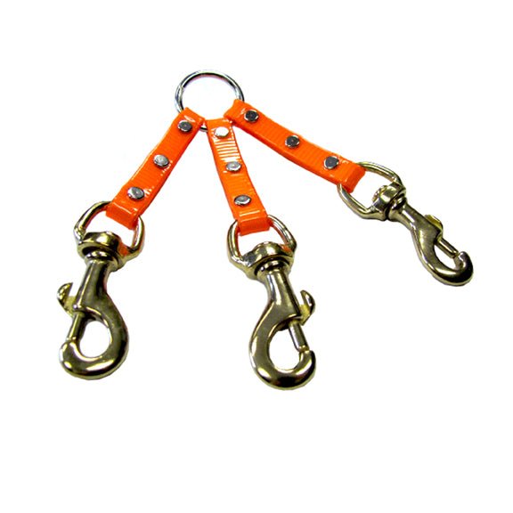 Omnipet LCS DayGlo 3-Dog Coupler – Hunting Dog Supply