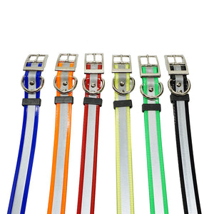 LCS Reflective Collar Strap - 6 Pack