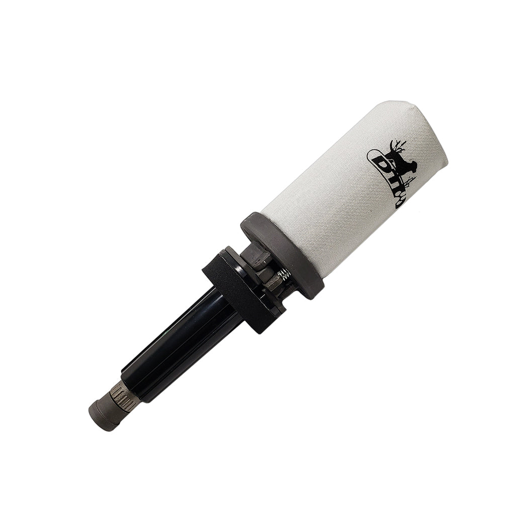 DT Systems DT Dummy Launcher Kit Hand Held with White Nylon Dummy – Hunting Dog Supply