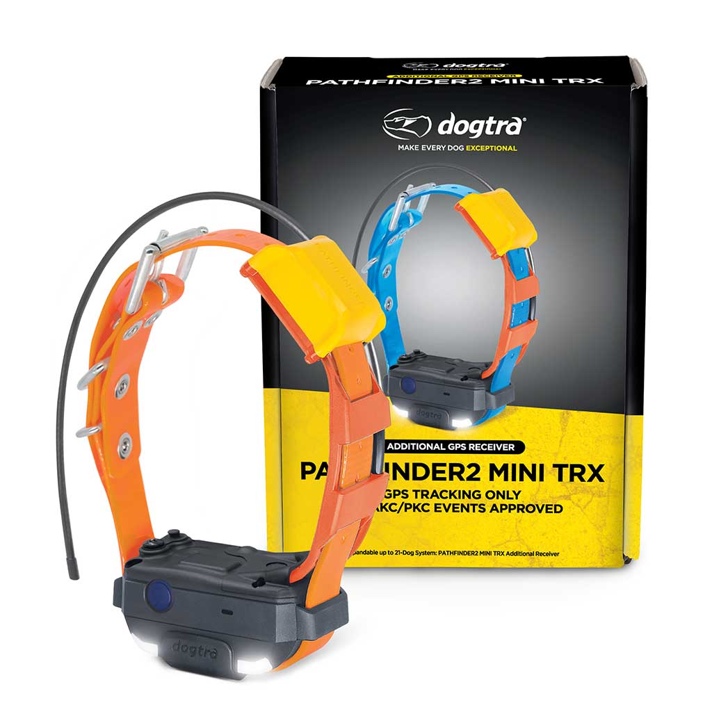 Dogtra Pathfinder2 Mini GPS E-Collar – Built-In GPS, Trains & Tracks Up To 21 Dogs