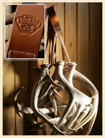 Dokken Shed Hunting Leather Rack Strap - Antler Display & Carry Strap