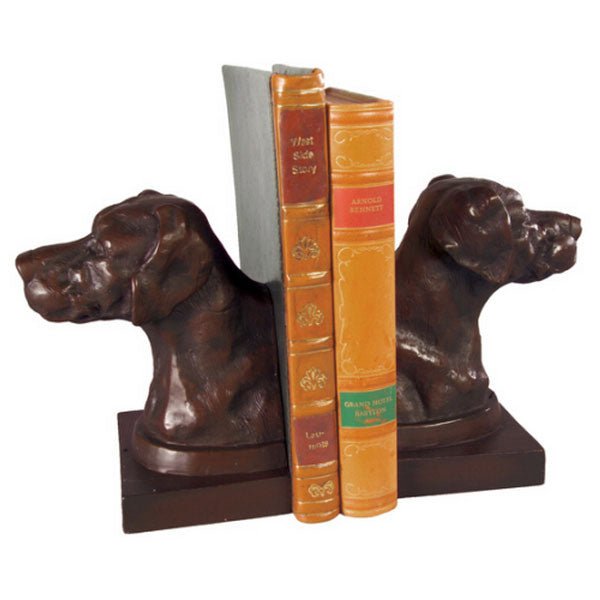 OK CASTING, LLC English Pointer Head Bookends – Hunting Dog Supply