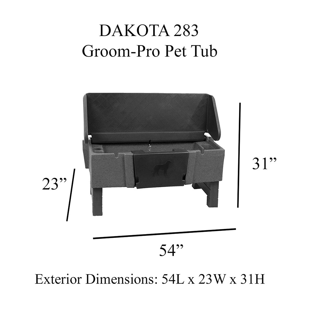 Dakota 283 Grooming Pro Pet Tub