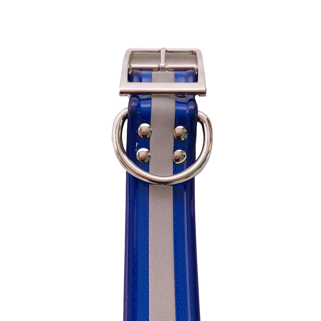 LCS Reflective Dayglo 1 1/2 Wide Dog Collar