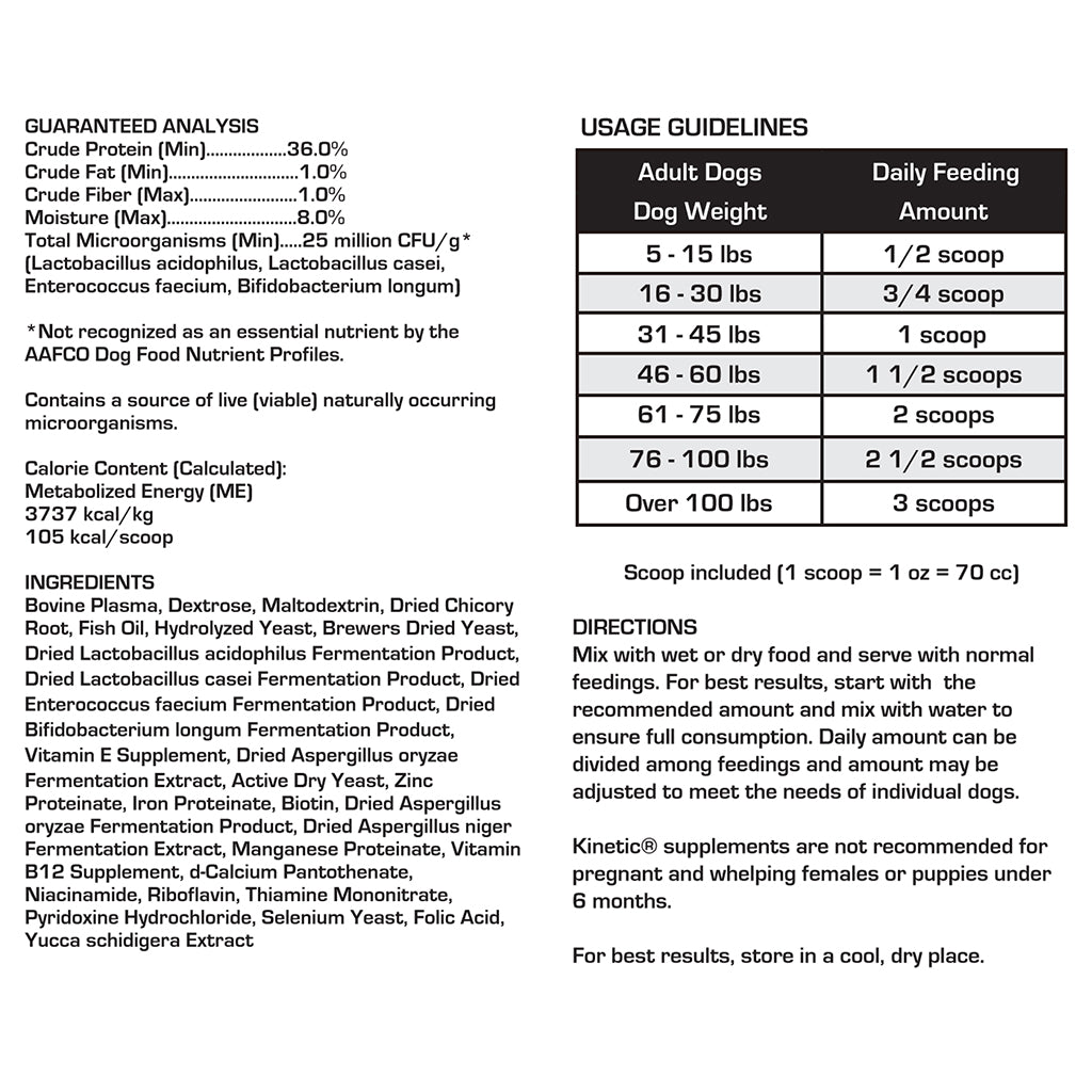 Kinetic Bios 36K Canine Supplement
