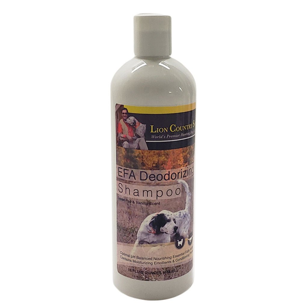Lion Country Supply Lion Country Supply EFA Hypoallergenic & Deodorizing Shampoo – Hunting Dog Supply