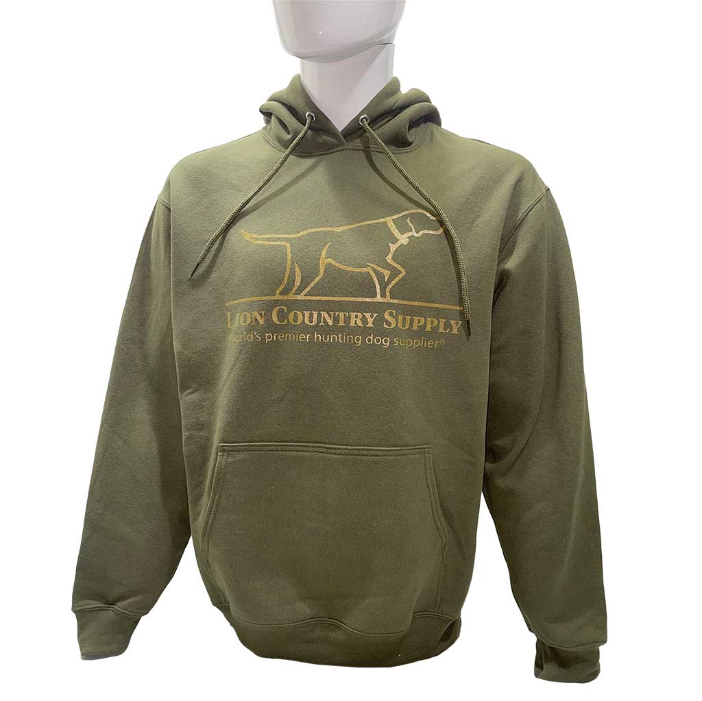 Lion Country Supply LCS Logo Hoodie – Hunting Dog Supply