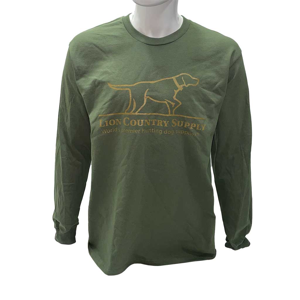 Lion Country Supply LCS Logo Long Sleeve Shirt – Hunting Dog Supply