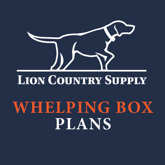Lion Country Supply LCS Whelping Box Plans (Digital Download) – Hunting Dog Supply