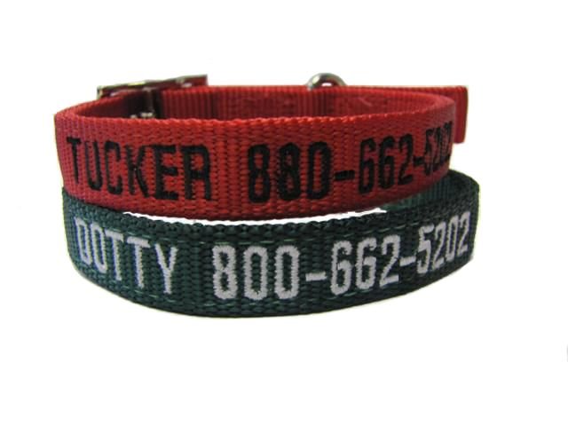 Omnipet LCS Embroidered Collars, 3/4" D-Ring – Hunting Dog Supply