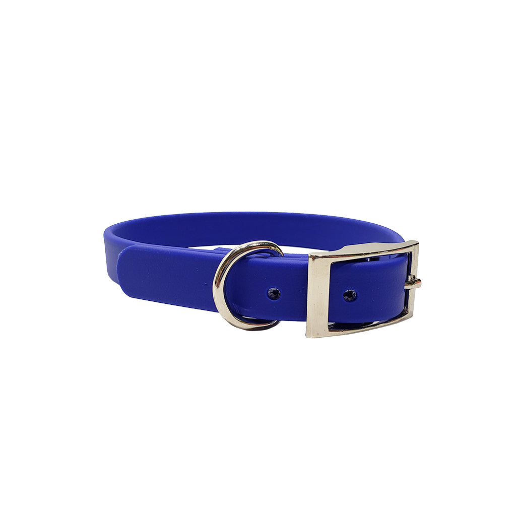 LCS 3/4 Inch Leather Feel D-Ring Collar