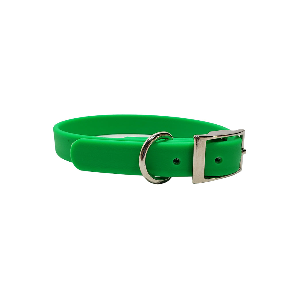LCS 3/4 Inch Leather Feel D-Ring Collar
