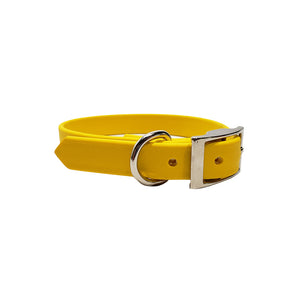 LCS 3/4 Inch Leather Feel D-Ring Collar