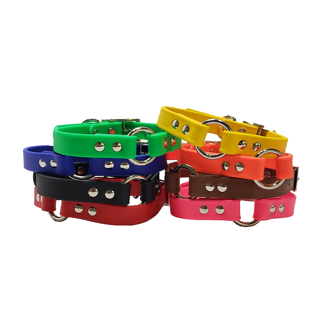 Omnipet LCS Leather Feel Collar 3/4in O-Ring – Hunting Dog Supply