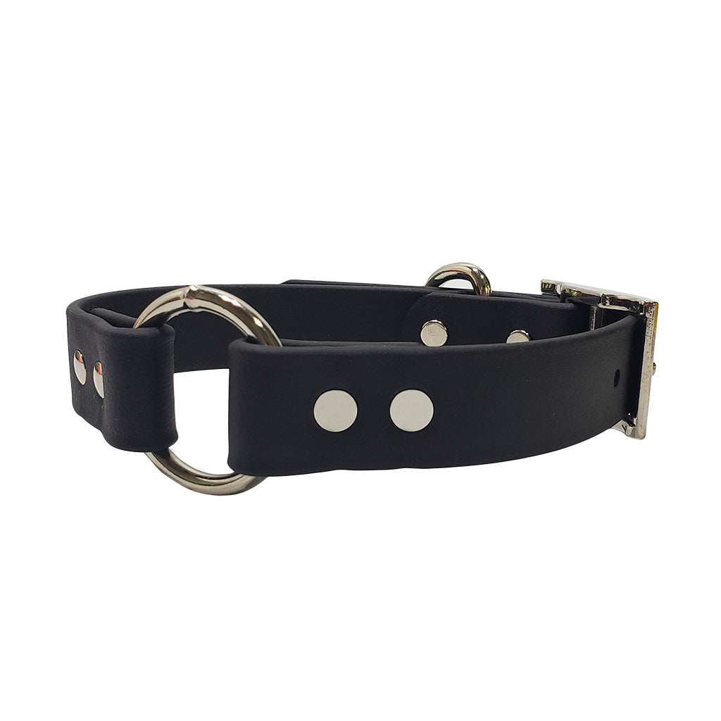 LCS Leather Feel 1" O-Ring Collars